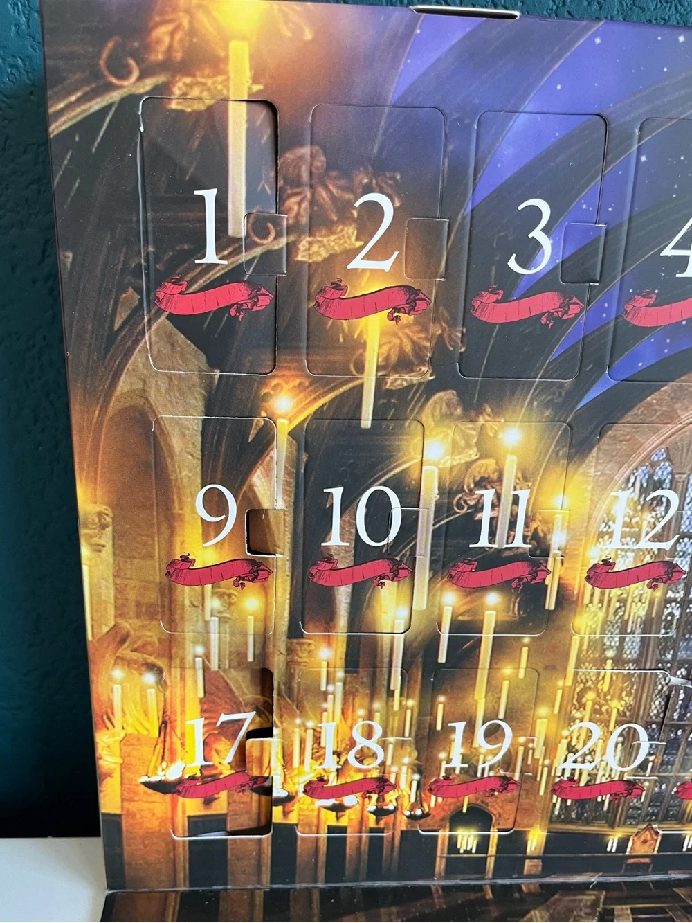 UGears Harry Potter Advent Hogwarts Calendar 3D Wooden Puzzles DAMAGED BOX